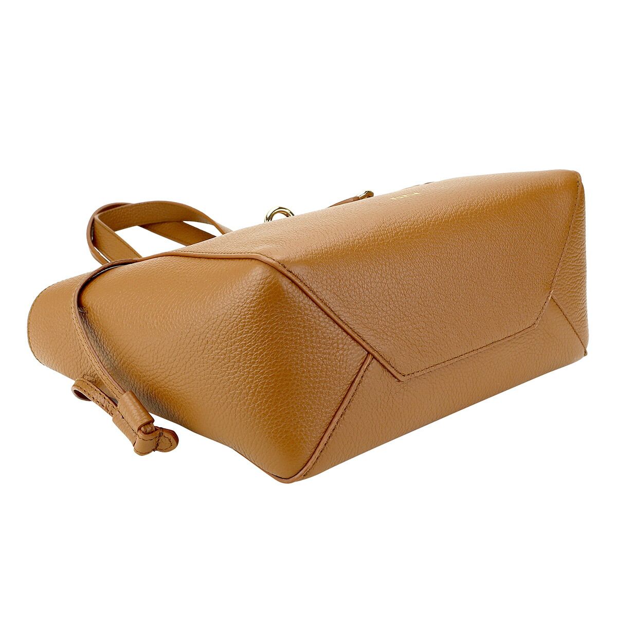 Furla Cognac Leather Tote brown