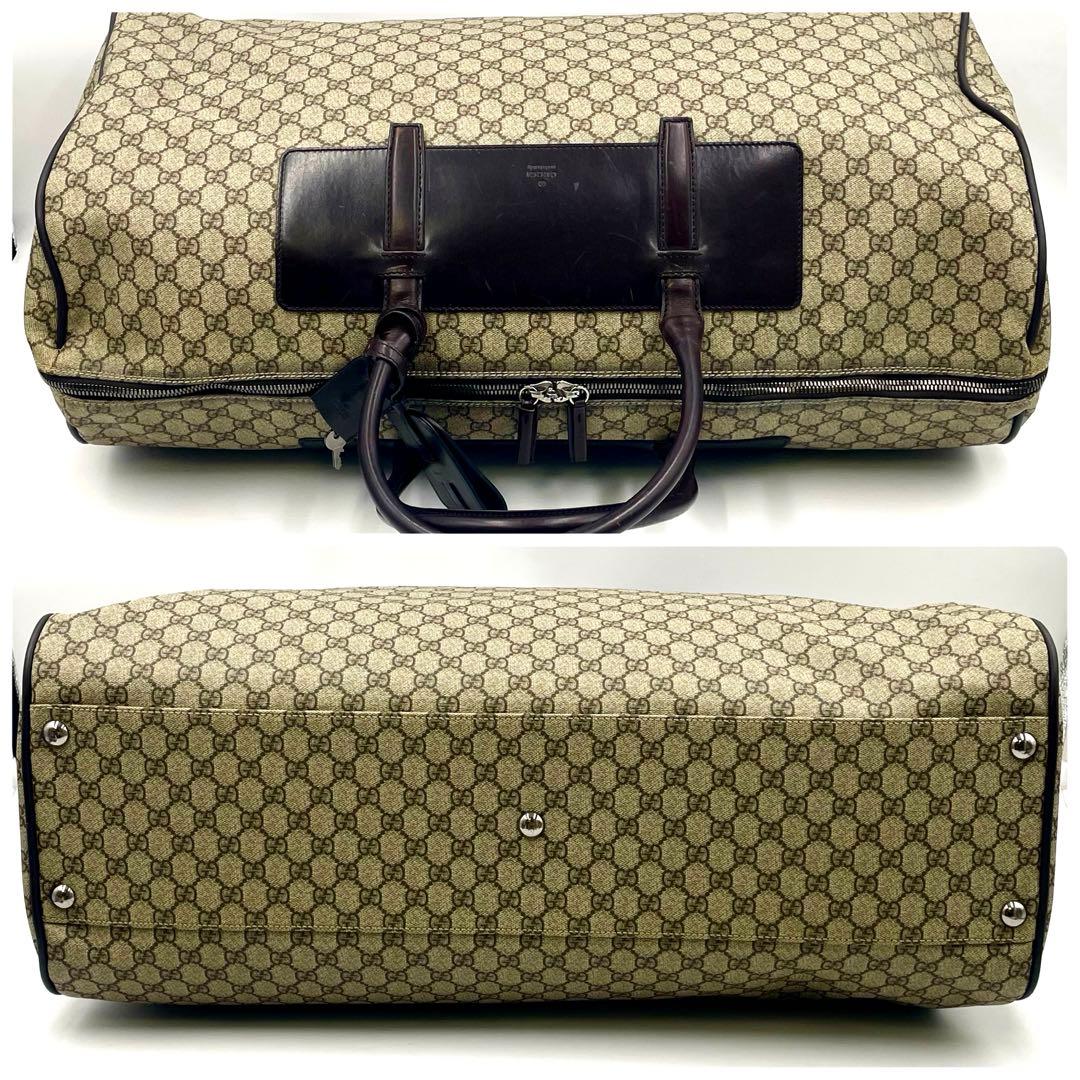 Gucci Canvas Duffle Bag Beige