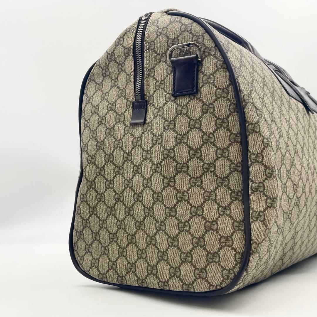 Gucci Canvas Duffle Bag Beige